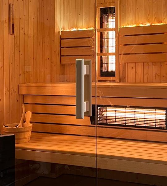 Sauna combi sauna sucha/infrared